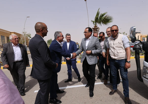 دولة رئيس الوزراء معالي الدكتور المهندس مصطفي مدبولي بالمنطقة التكنولوجية بمدينة بني سويف الجديدة  دولة رئيس الوزراء معالي الدكتور المهندس مصطفي مدبولي بالمنطقة التكنولوجية بمدينة بني سويف الجديدة